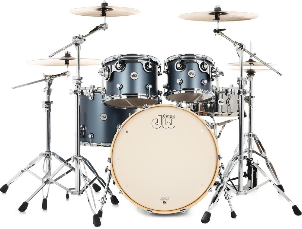 DW Design Series 4-piece Shell Pack - Blue Slate