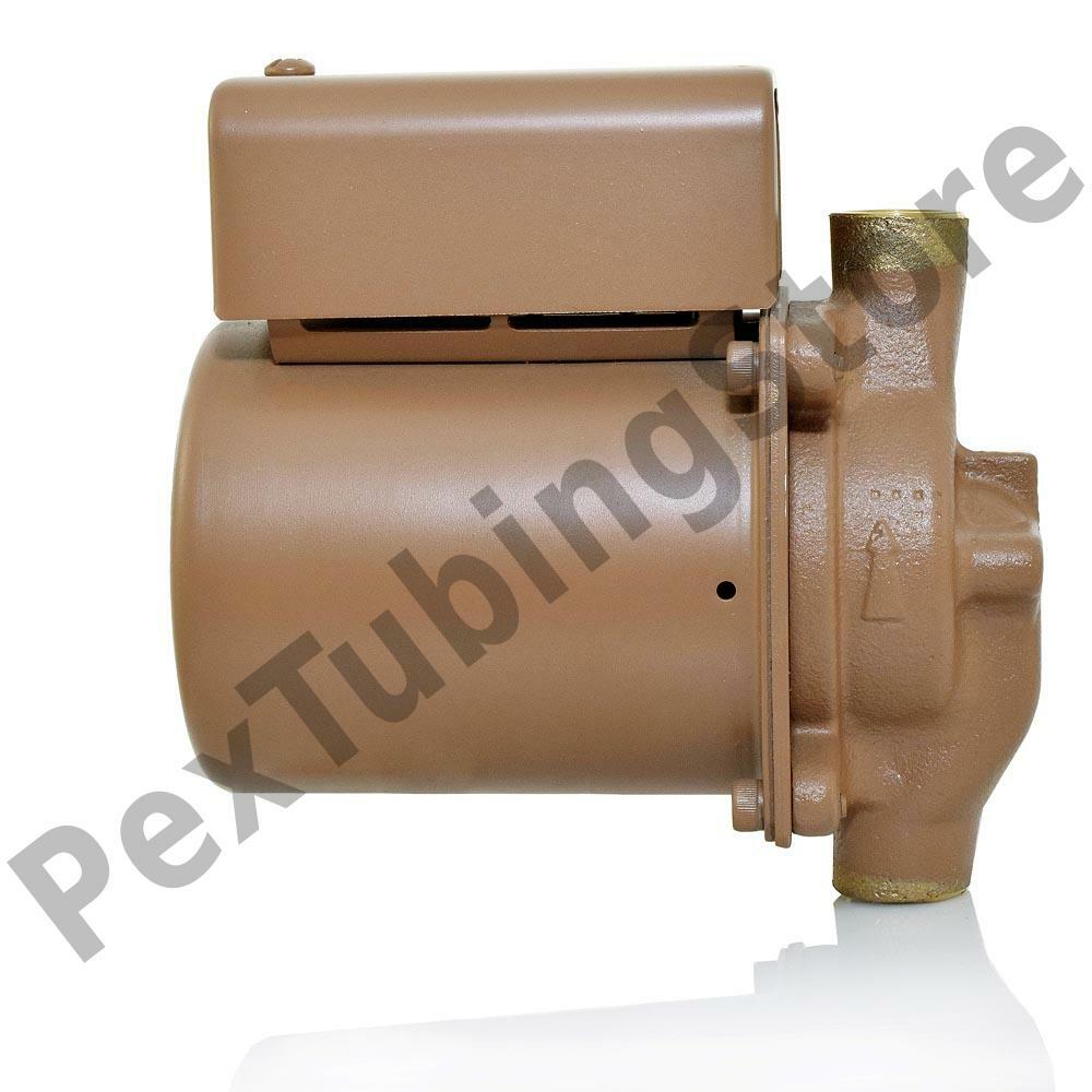 Bronze Circulator Pump, 1/2" Sweat, 1/40 HP, 115V