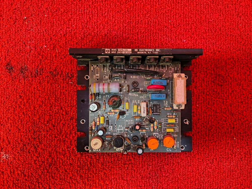 Used KB Electronics KBIC-120 Drive SS DC Motor Speed Controller Good Condition