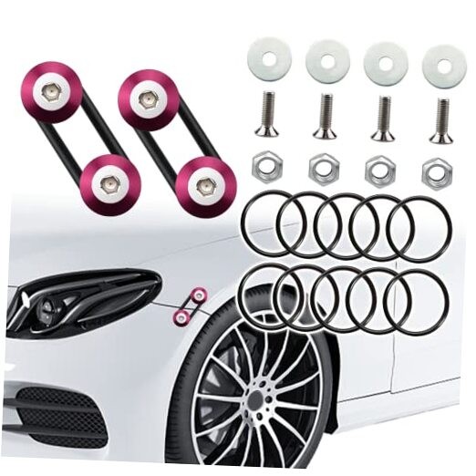 Bumper Clips Pink 12PC Bumper Quick Release Universal Bumper Holders for pink