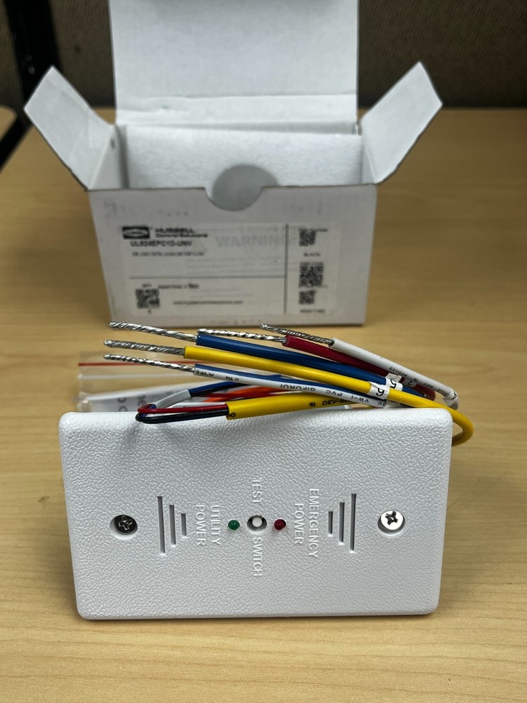 Hubbell UL924EPC1D-UNV Emergency Lighting Control Module, New open box