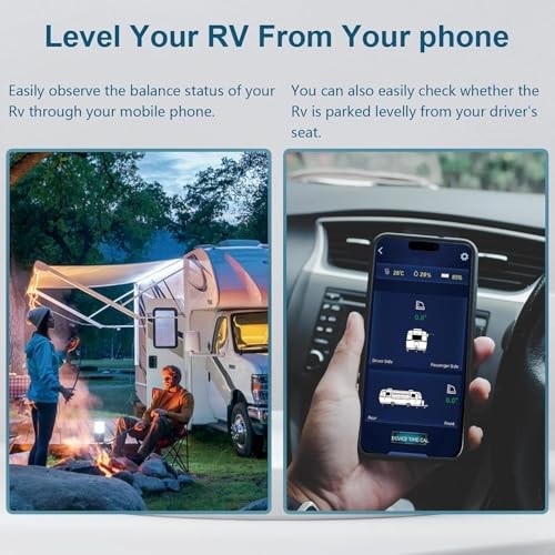 Wireless RV Leveling System,Camper Leveling System,Travel Trailer Leveling