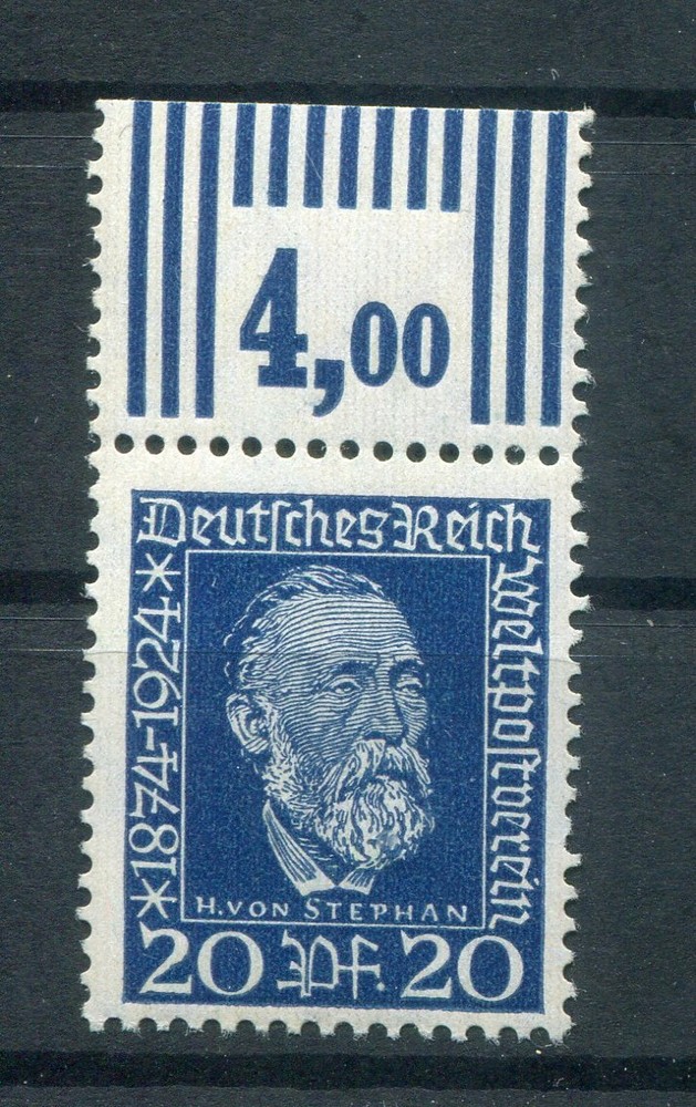 Dr-Weimar 369 Wor Upper Edge MNH Mint (15705