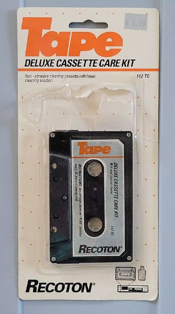 Vintage Recoton Deluxe Cassette Care Kit • Missing Solution