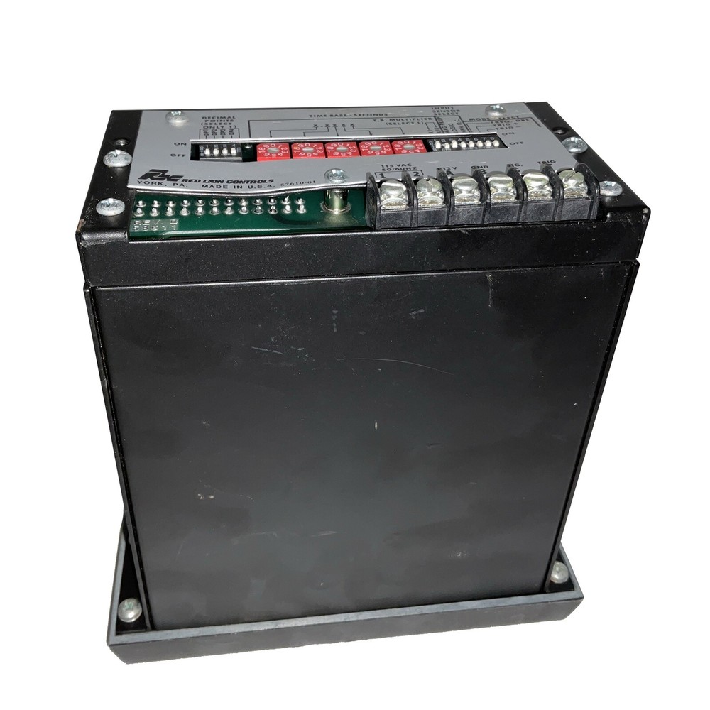 Red Lion Controls Series 600 Digit RPM Tachometer Computer 5161040 (Untested)