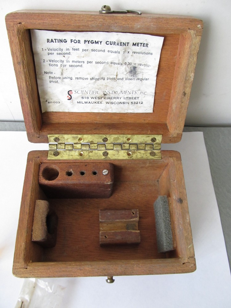 Vintage Scientific Instruments Pygmy Water Flow Current Meter