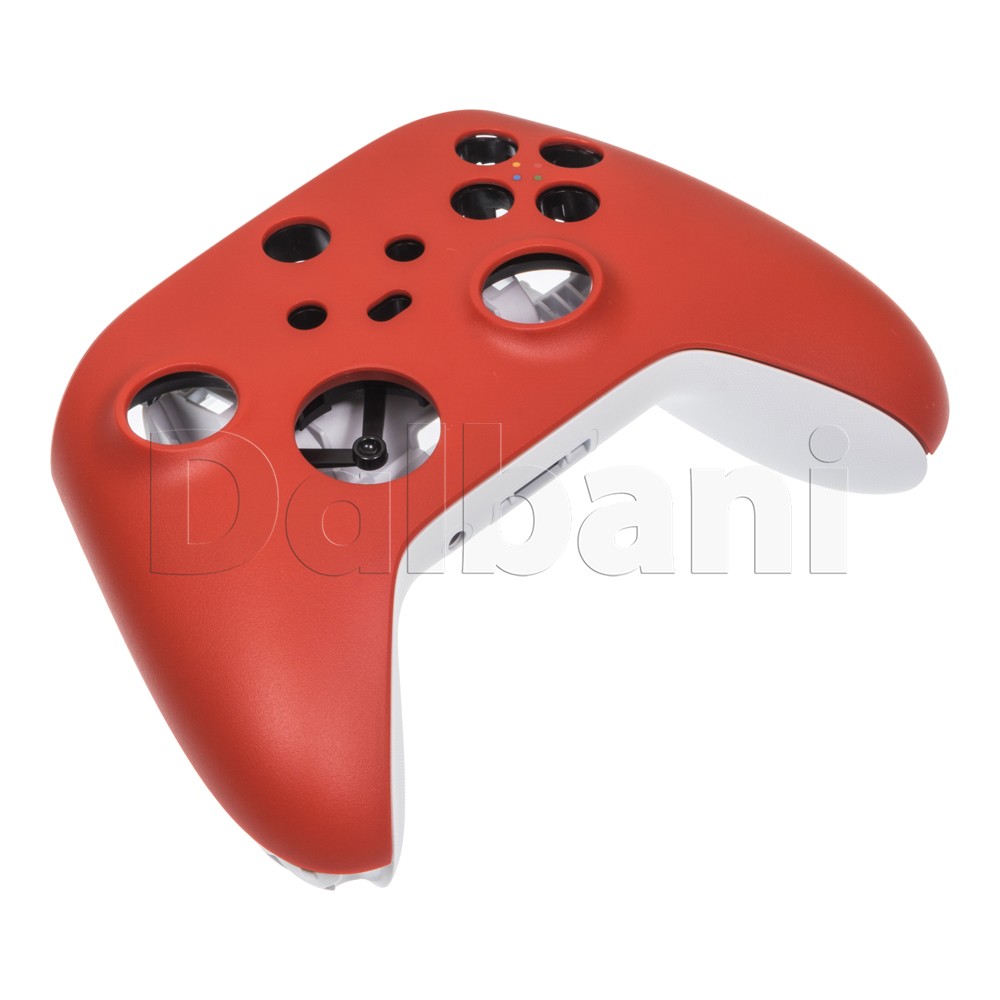 Full Set Housing Shell Buttons Replacement for Xbox Series X /S Controller Red