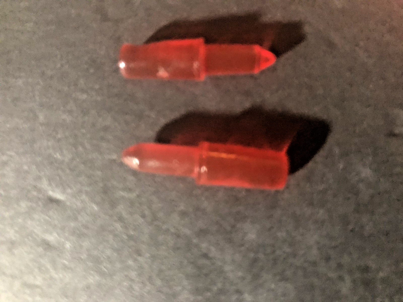 100 VINTAGE RED Lite Brite bubble pegs Toy Crafts pegs always sanitized.