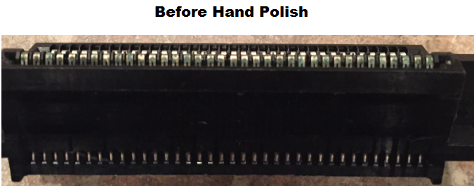 Original OEM Nintendo NES 72 Pin Connector Restored & Polished NO DEATH GRIP