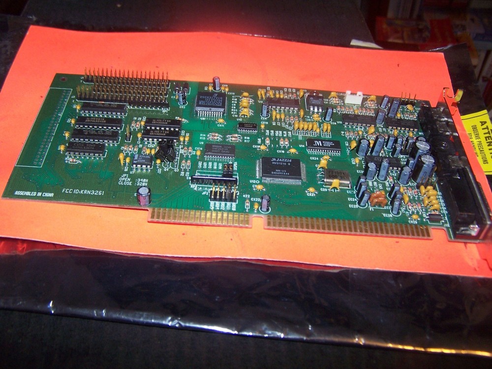 Vintage 16 Bit PC Multimedia Card for PC