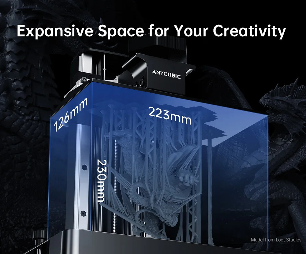 ANYCUBIC Photon Mono M7 AE Version Mono MSLA 3D Printer High Speed Resin