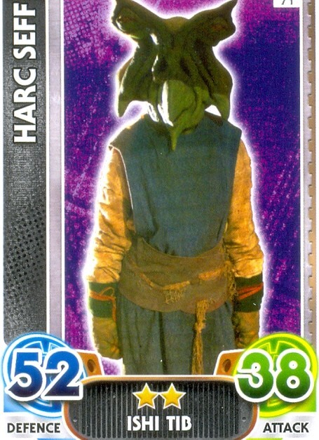 Topps 2015 Star Wars Force Attax - Force Awakens # 71 - Harc Seff
