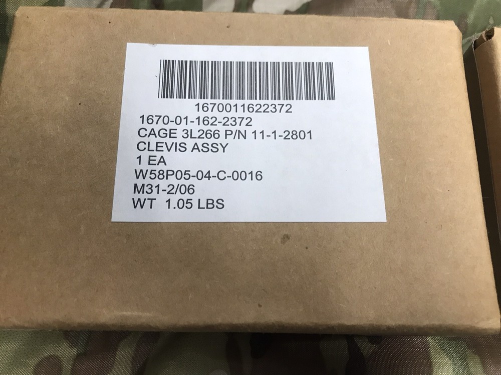 Clevis Assembly USGI NOS 2 Each