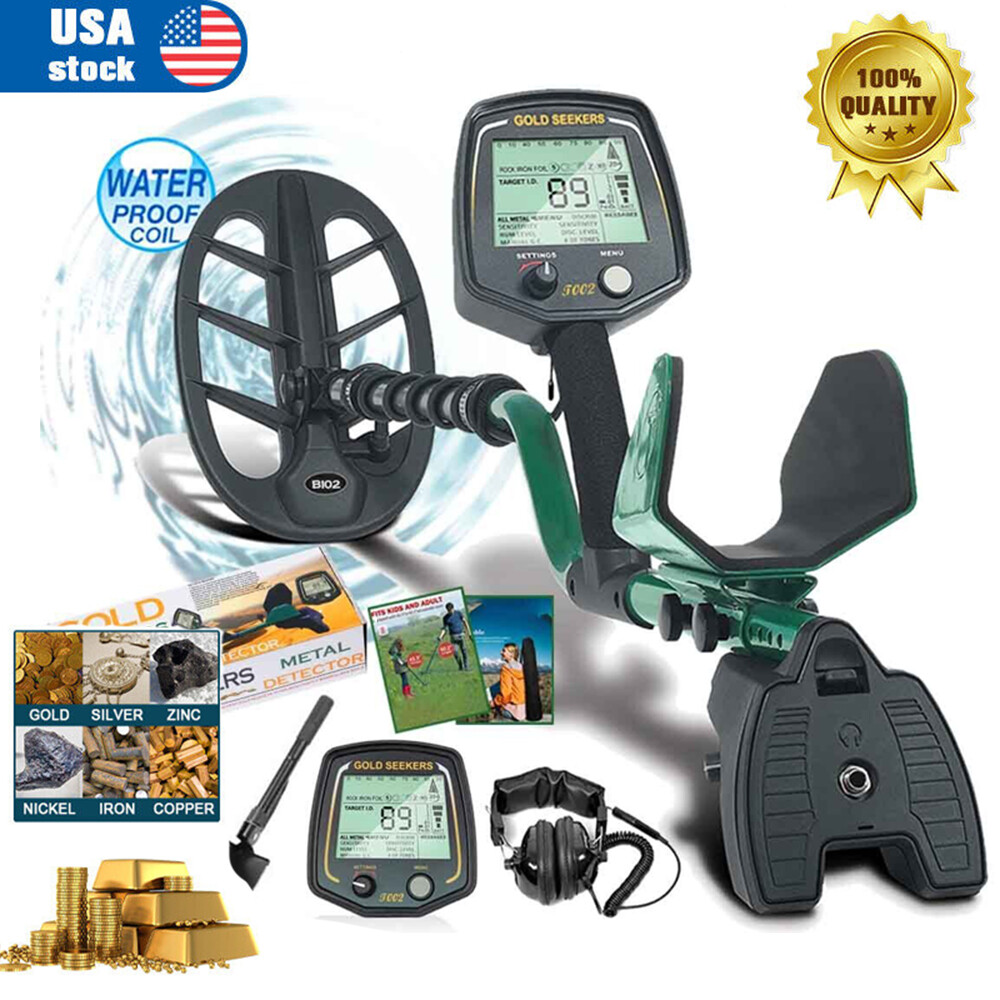 Metal Detector Pinpointer Coin Digger Kit Finder Detecting Machine Professional