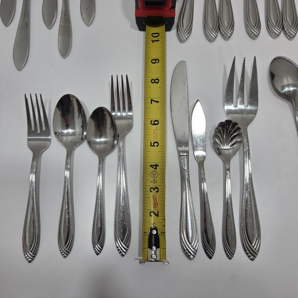 29pcs Oneida Windward 18/0 Stainless Flatware