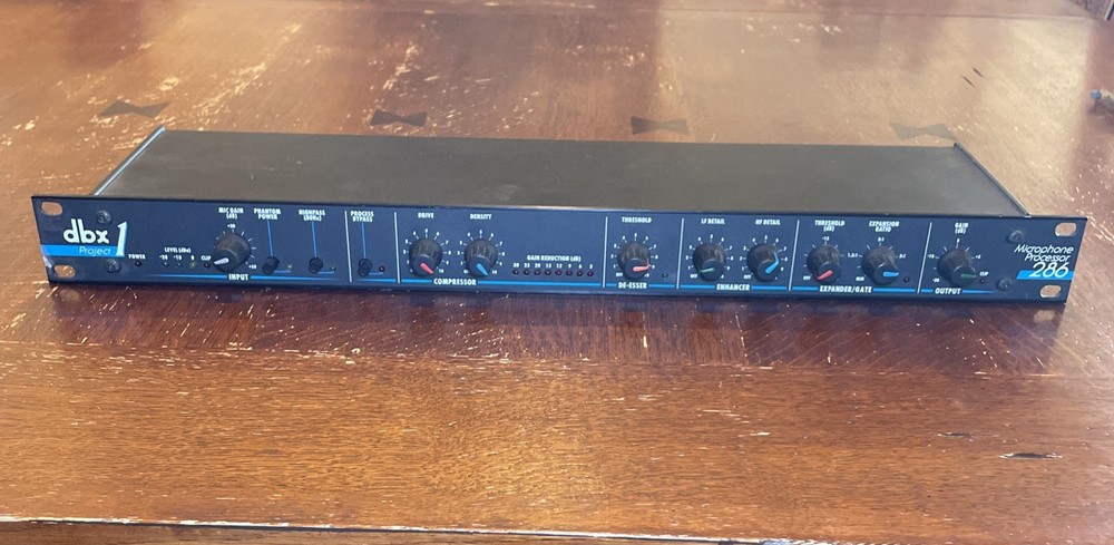 DBX 286 Microphone Processor - Untested, Assumed For Parts/Repair