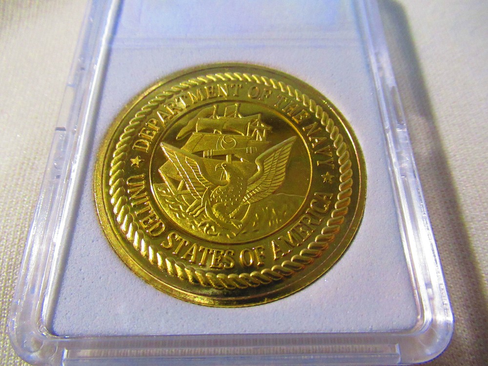 US NAVY - USS Trenton (LPD-14) Challenge Coin