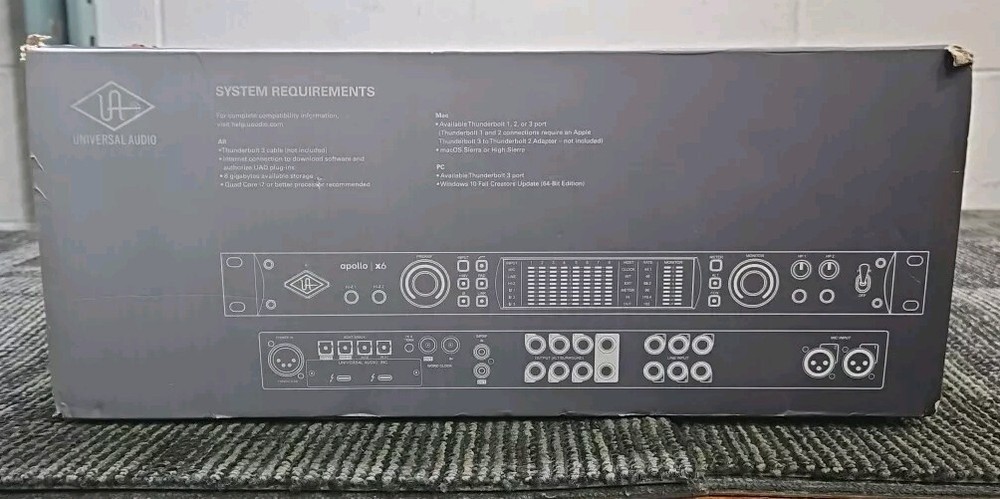 Universal Audio (UAD-2 Apollo X6 HE US) Apollo X6 Thunderbolt Audio Interface
