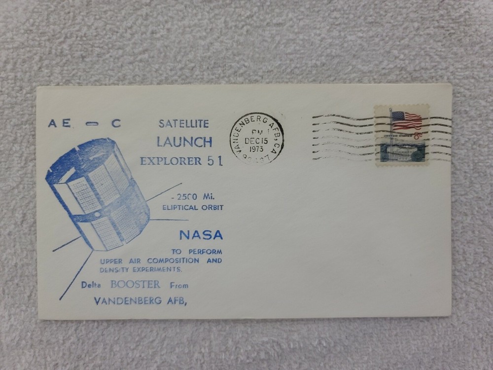 AE - C SATELLITE LAUNCH EXPLORER 51 12/15/73 | Space Cover