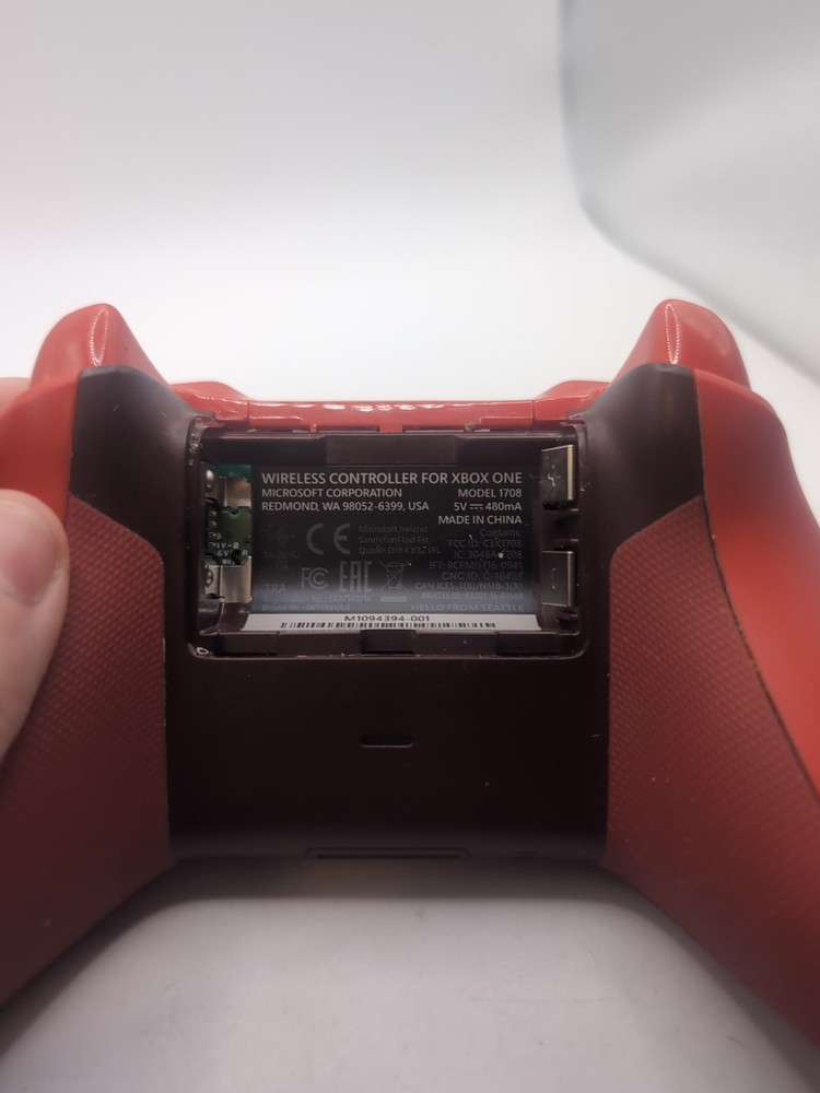 OEM Microsoft Sport Red Special Edition Xbox One Controller Tested Working