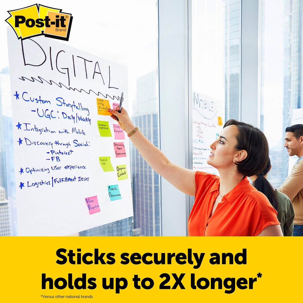 Post-it Super Sticky Portable Tabletop Easel Pad, Great for Virtual Teachers...