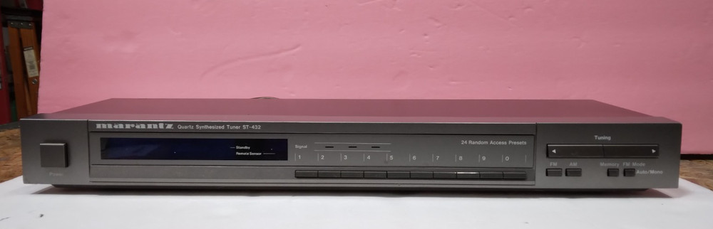 WORKING MARANTZ QUARTZ SYNTHESIZED TUNER MODEL#ST-432