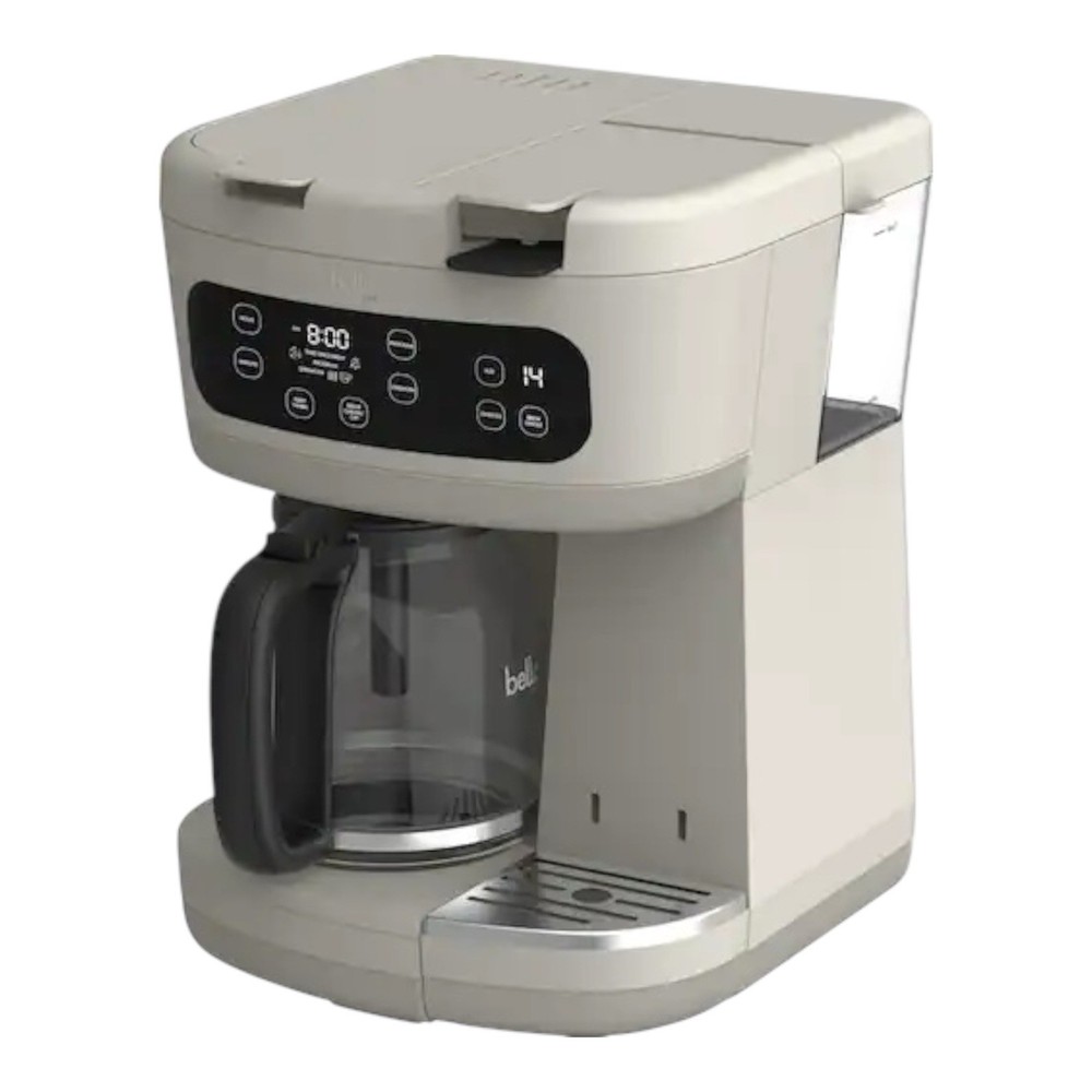 Bella PRO - MultiBrew 12-Cup Drip & Single-Serve Coffee Maker - Oatmilk