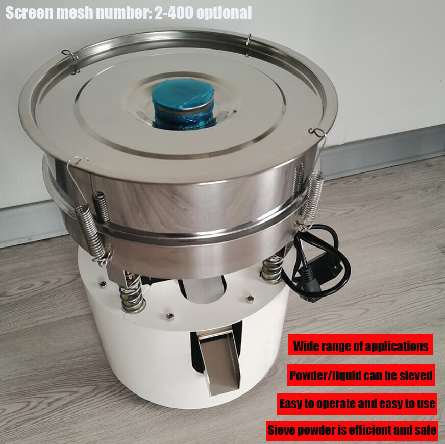Mini Electric Sieving Vibrating Machine Powder Screening Sifter Machine Shaker