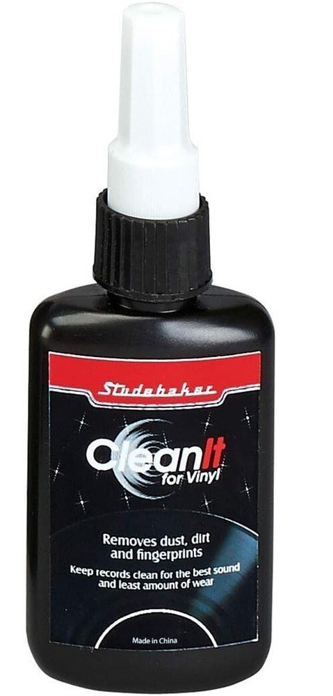 Vinyl Record Cleaning System with Cleaning Solution and Soft Pads Included