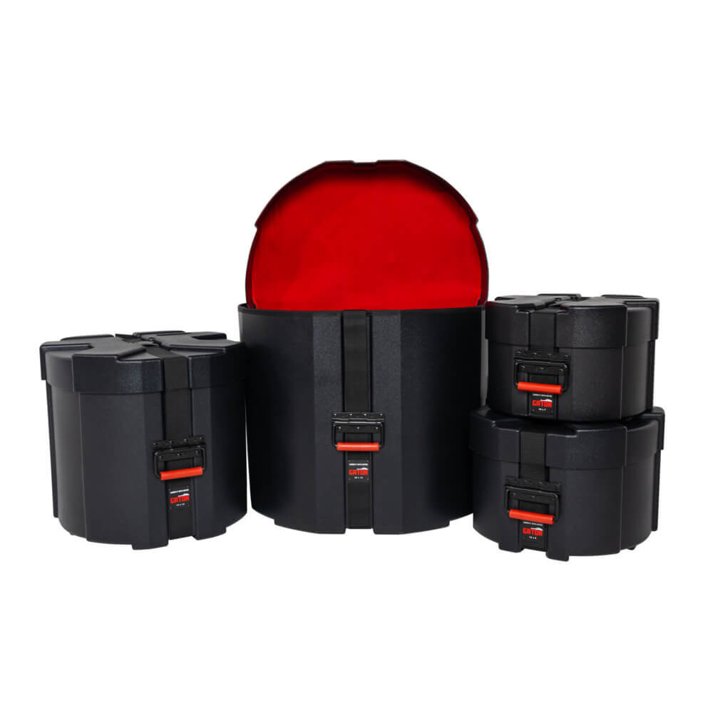 Gator Grooves 4pc Fusion Drum Case Set