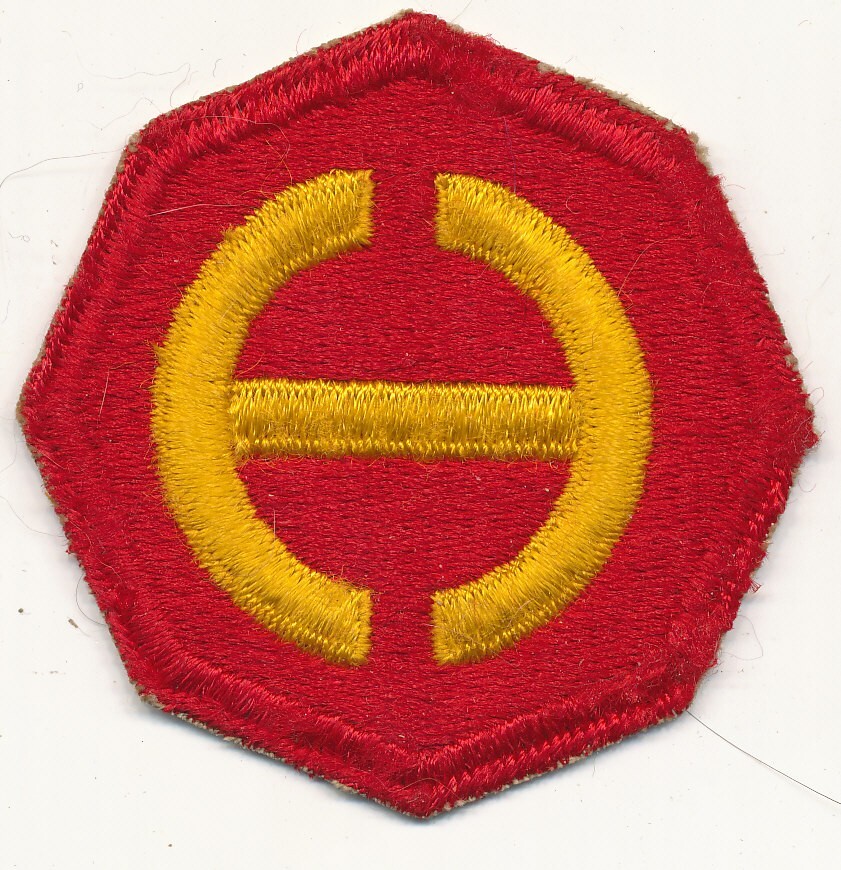 Hawaiian Department patch US Army real WWII make
