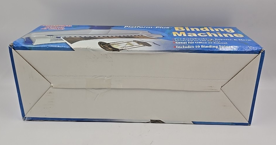 Platform Plus Binding Machine Scrapbooking Report Up to 100 Sheets Office School