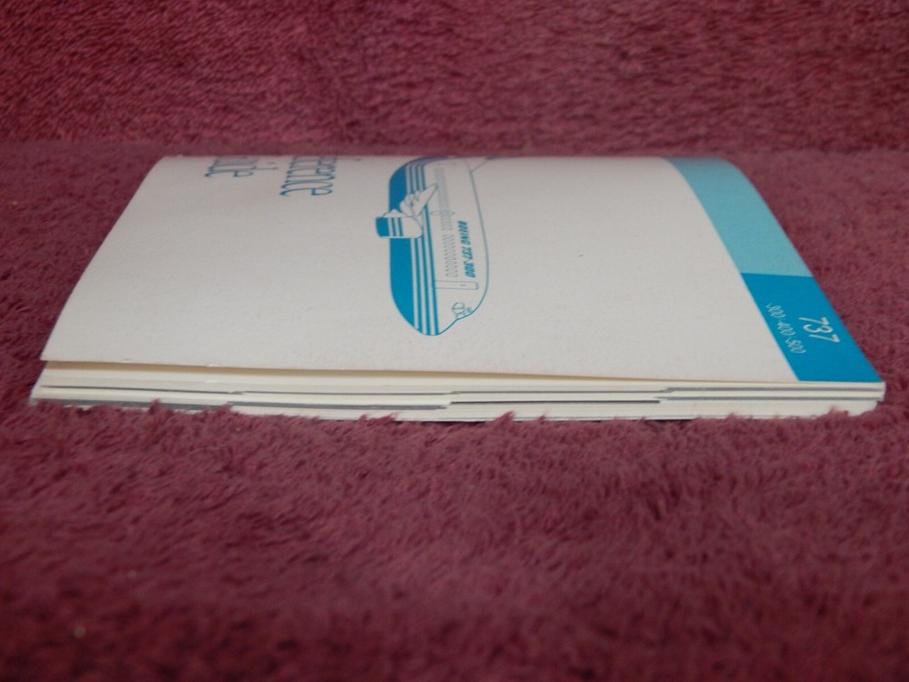 1990 Boeing Reference Guide 737 -300/-400/-500 DC-38561