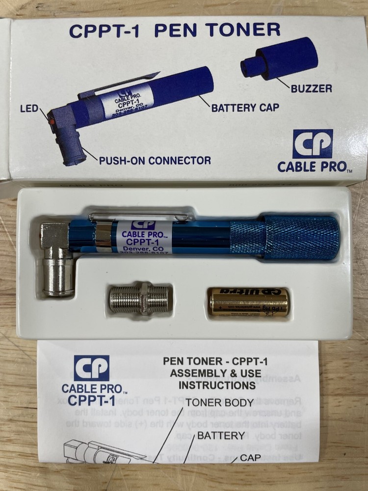 CablePro CPPT-1 Pocket Toner Continuity Tester