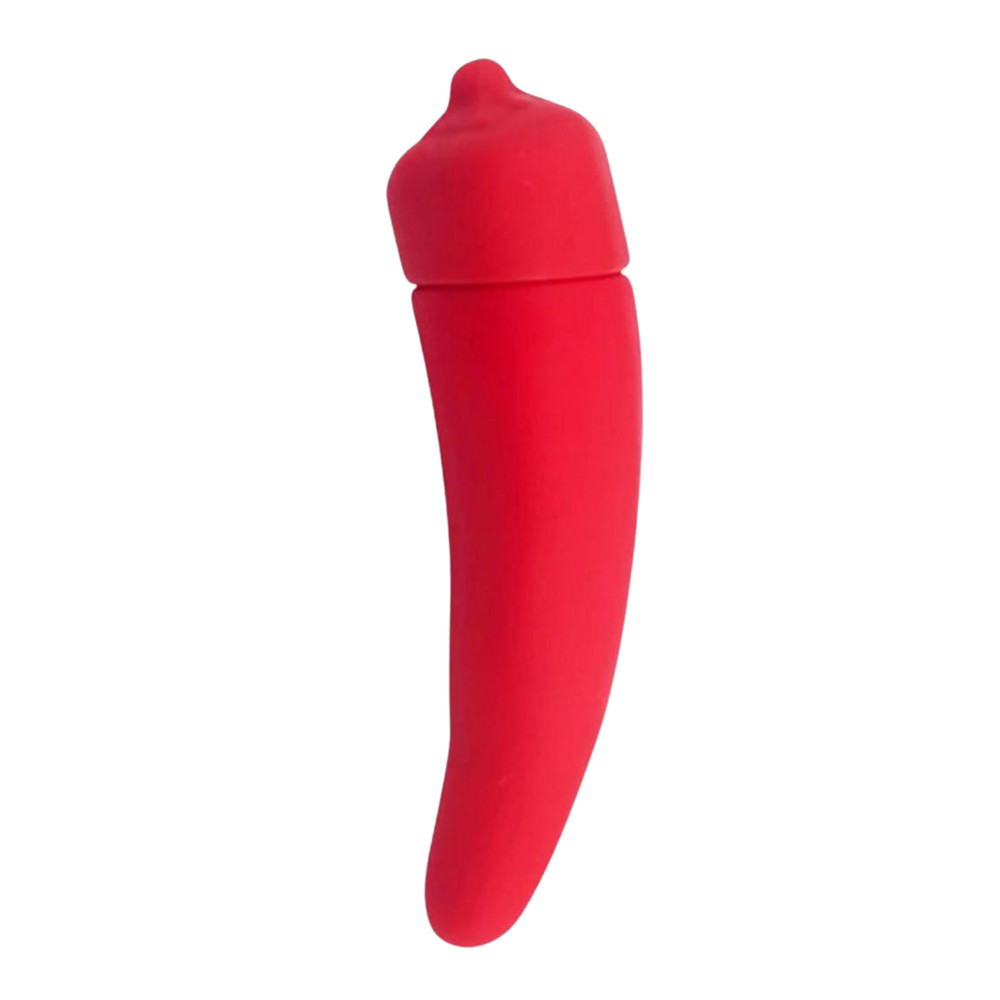 Discreet Chili-Shaped Vibrator Multi-speed Vibrating Teaser Orgasm Stimulator