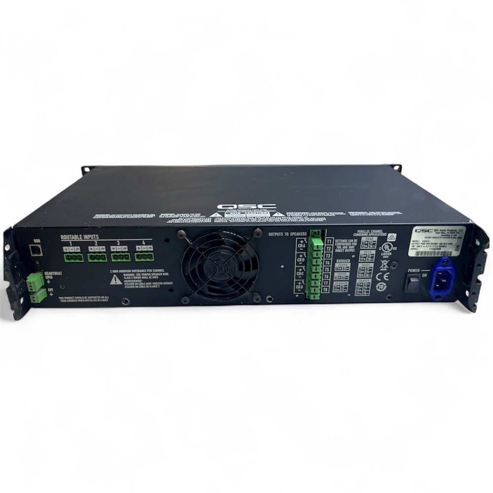 QSC CXD4.2 Processing Amplifier (For Parts)