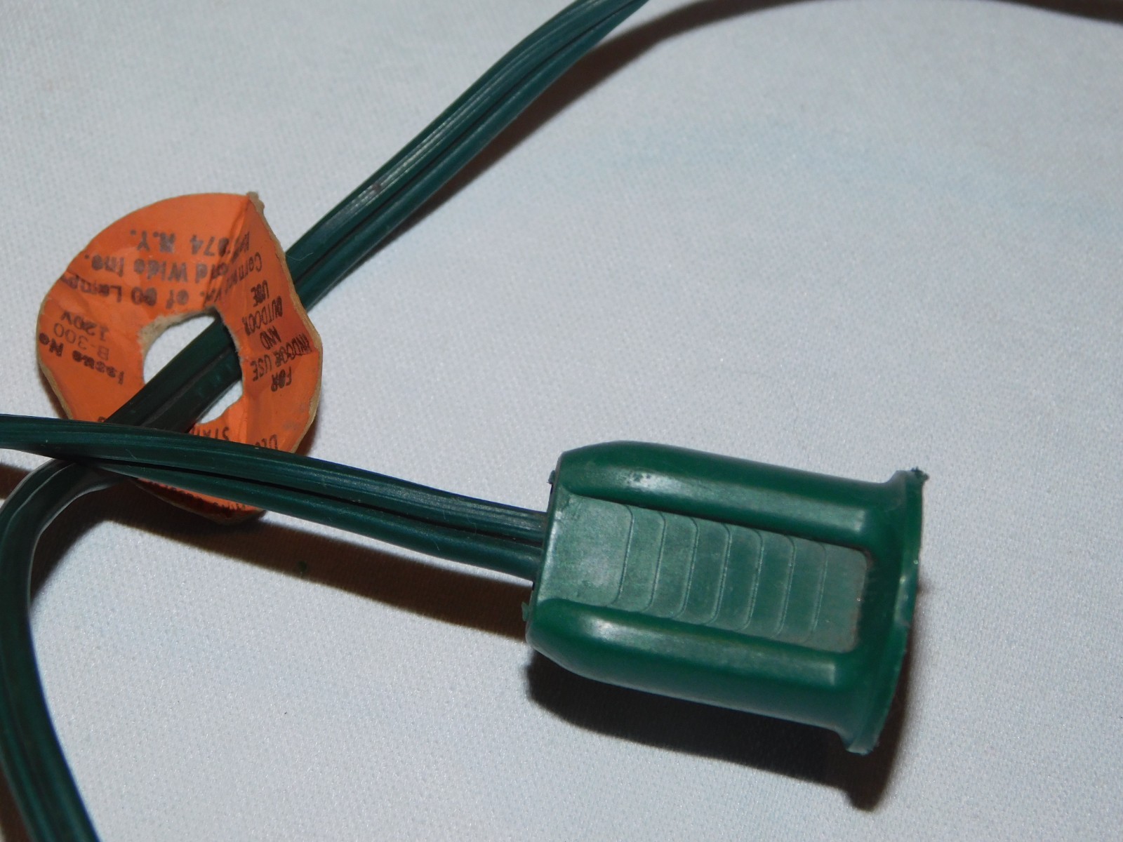 VTG NOMA BLOW MOLD TULIP TIKI OUTDOOR LIGHT STRING LIGHTS 14 ft CAMP PATIO RV