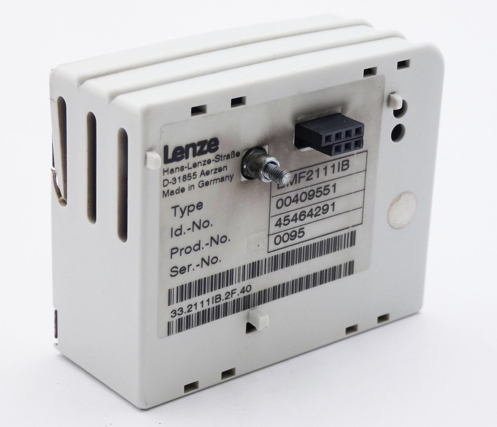 Lenze EMF2111IB 00409551 Interbus S Module -used/Attn-