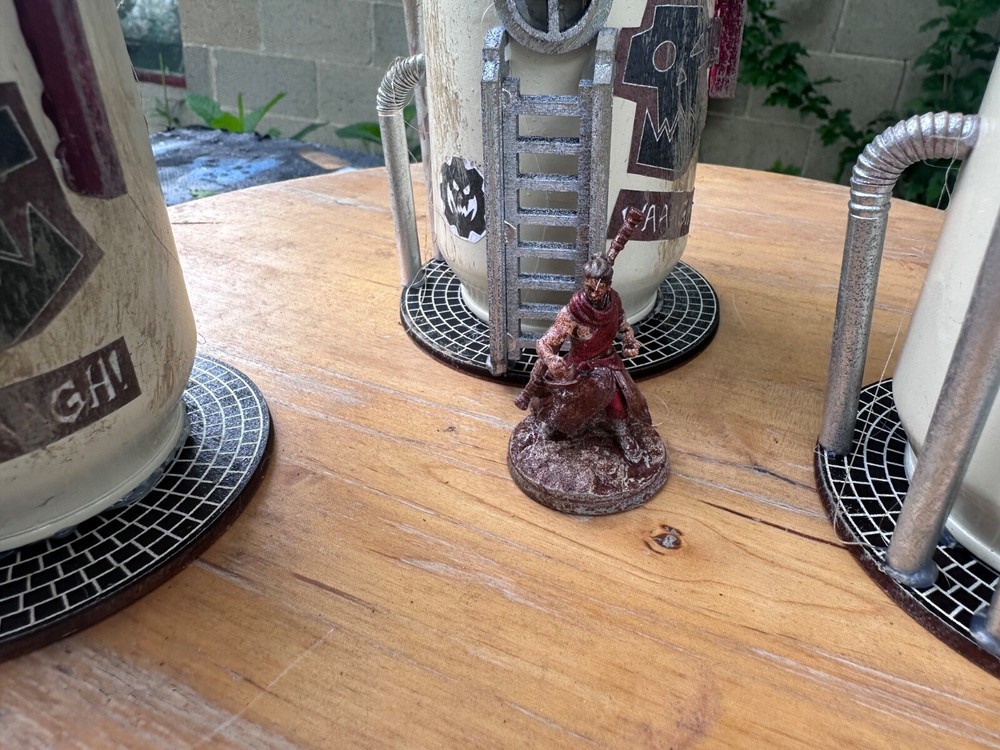 Sci-Fi Terrain pieces 40 – Tabletop Gaming scratch built.