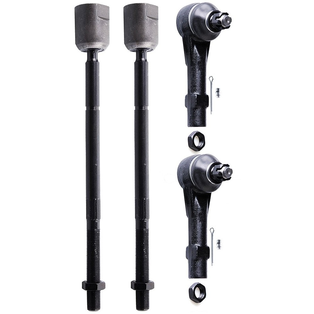 Front Inner Outer Tie Rod Links Steering Part For 1992-2002 Dodge Viper
