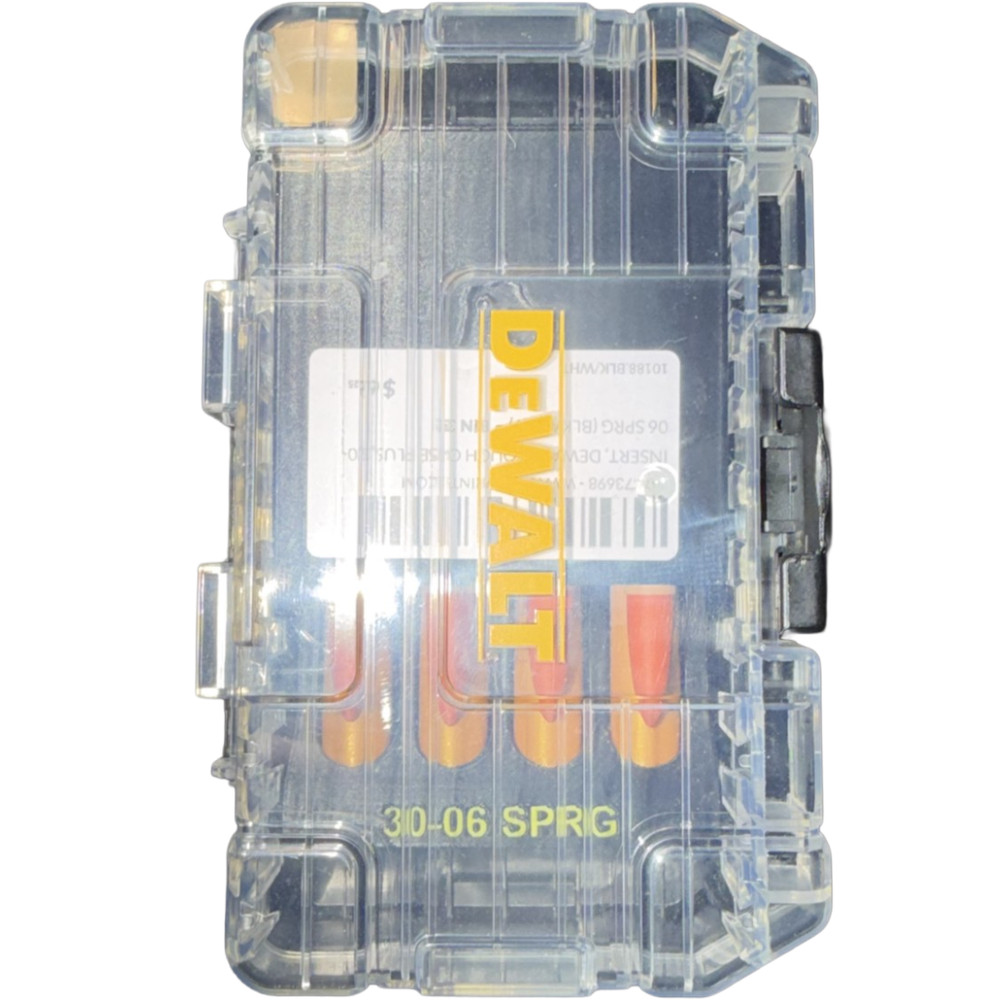 DeWalt Tough Case Toolbox Rifle Ammo Inserts
