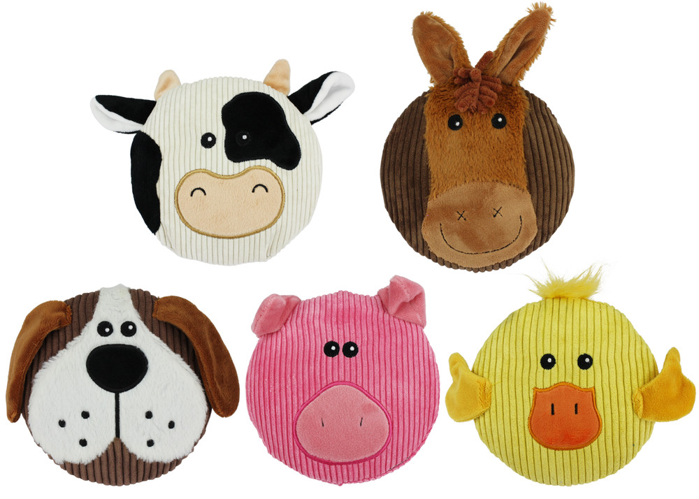 Multipet Sub-Woofers Dog Toy Assorted, 7 in