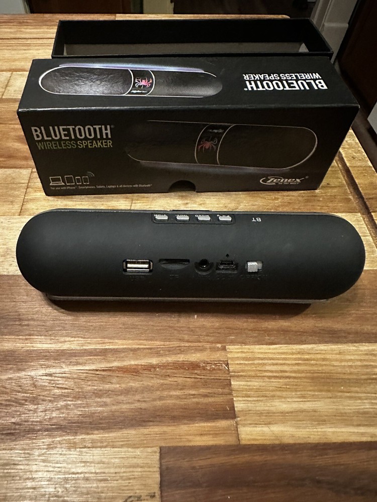 Zenex Bluetooth LED Wireless Capsule Speaker