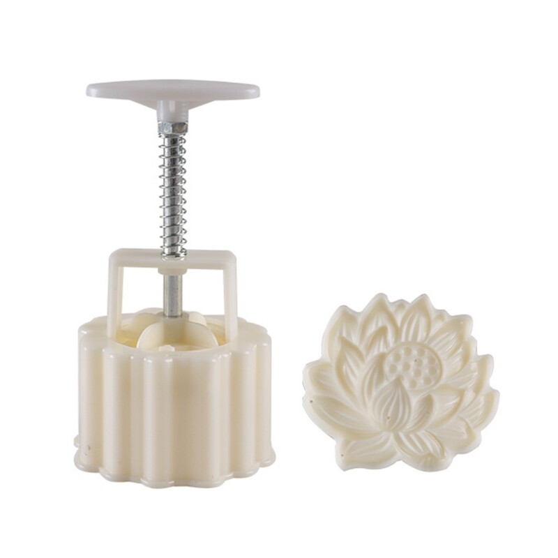 Mooncake Mold 125 Hand Press Cookie Cutters Pastry Tool Moon Cake Maker