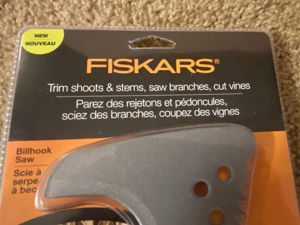 Fiskars Billhook Saw NIP