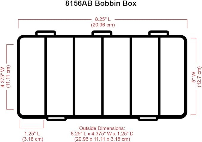 ArtBin 6800JP Purple Bobbin Box