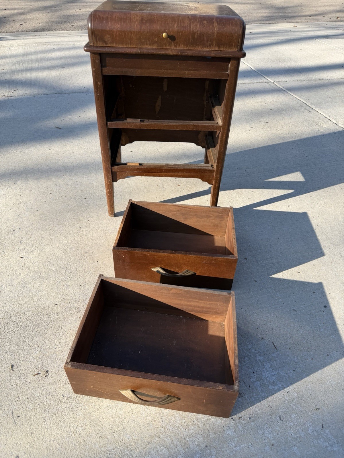 Vintage Sewing Cabinet By Caswell Runyon Co. 16x12x24