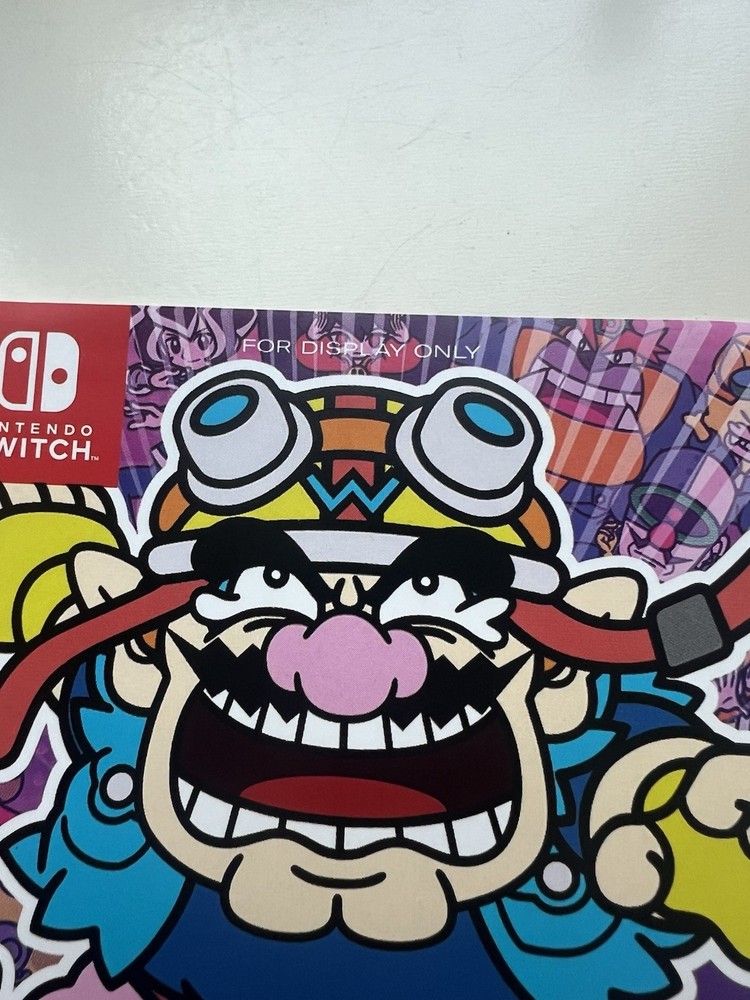 WarioWare Get It Together! Nintendo Switch For Display Only Case Artwork