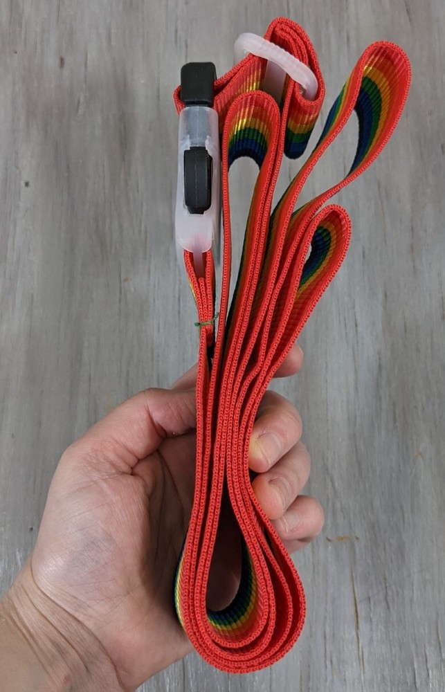 Rainbow Luggage Strap - Pride Roller Bag Strap Belt