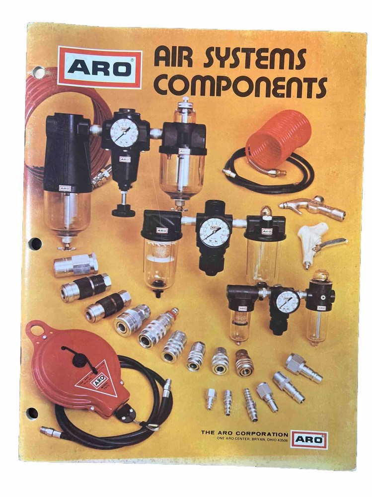 1980 ARO Air Systems Components Vtg Catalog. Excellent Shape